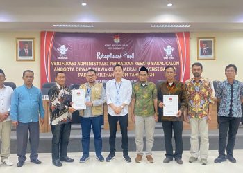 26 Bakal Calon DPD RI Lolos Verifikasi Administrasi Tahap Kedua