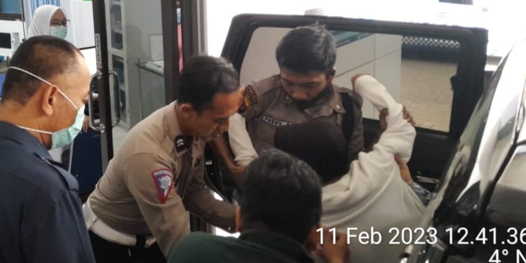 Lagi, Polantas Polres Pandeglang Gercep Bantu Pasien Kritis