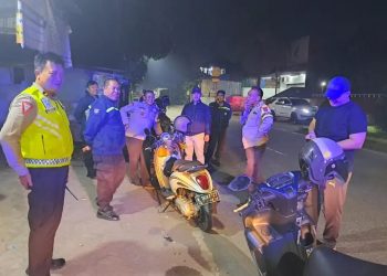 Antisipasi Tindak Kejahatan, Polsek Pasar Kemis Lakukan Operasi Cipta Kondisi