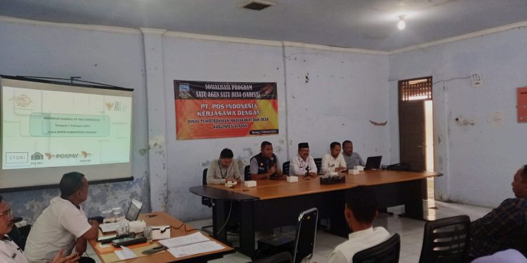 PT Pos Indonesia Cabang Serang Bangun Kerja Sama dengan BUMDes
