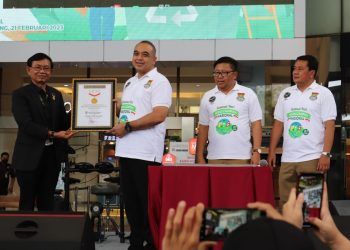 Gotong Royong 185.000 Orang di Tangerang Masuk Rekor MURI