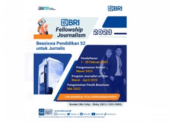 BRI Kembali Buka Kesempatan Beasiswa S2 Bagi Journalist