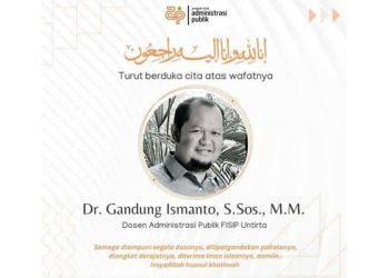 Akademisi Untirta Gandung Ismanto Tutup Usia