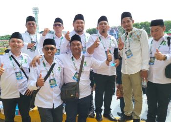 1.000 Kader GP Ansor Banten Meriahkan Satu Abad NU di Sidoarjo