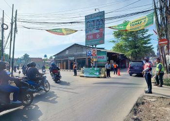 Beginilah Situasi Satu Arah di Simpang Buaran, Viktor, Muncul dan Bundaran Tekno Tangerang Selatan
