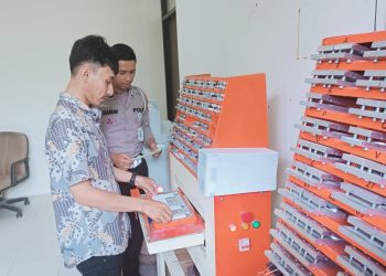 Optimalisasi Pelayanan, Samsat Pandeglang Sudah Mandiri Cetak Plat Nomor