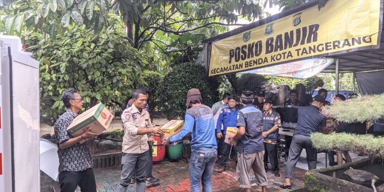 Pemkot Tangerang Dirikan Posko Pengungsian untuk Korban Banjir