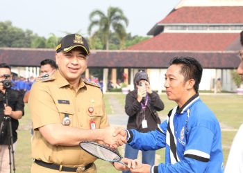 Buka Pekan Olahraga Buruh, Bupati Zaki: Ini Ajang Silaturahmi Antar Buruh dan Serikat