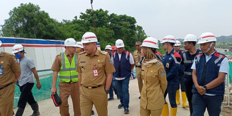 Tinjau Pembangunan RSUD Tigaraksa, Zaki Iskandar: Progresnya Sudah 11 Persen