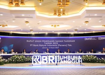 RUPST 2023: Kontribusi Nyata Untuk Negeri, BRI Bagikan Dividen Rp43,49 triliun