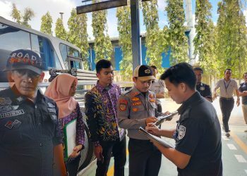 Jelang Ramadan, Dishub Kabupaten Tangerang Inspeksi Bus Berdikari di Cikupa
