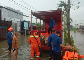 Dilanda Hujan Deras, Lima RW di Kecamatan Priuk Kota Tangerang Terendam Banjir