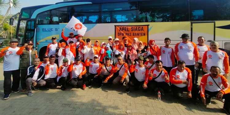 Hari Ini, PKS Kabupaten Tangerang Kirim Ribuan Anggotanya ke Stadion Maulana Yusuf Serang