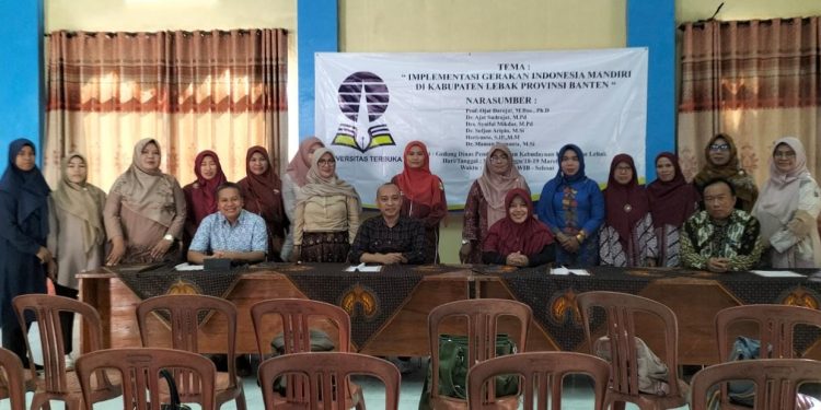 Universitas Terbuka Gelar PKM di Lebak