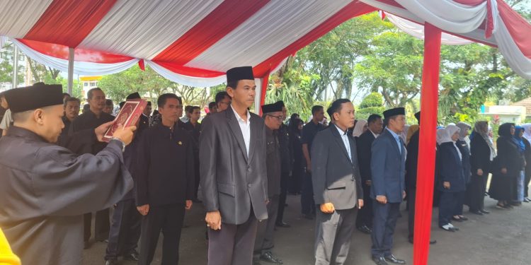 Walikota Serang Lantik 124 Kepsek, Pengawas TK, SD dan SMP