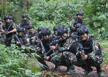 Kapolda Bersama Pejabat Utama Ikuti Pelatihan Brimob di Tahura