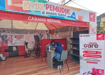 AHASS Siaga di Banten Masih Setia Layani Pemudik