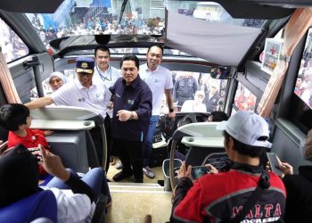 Erick Thohir Lepas 78 Ribu Pemudik Pada Mudik Bersama BUMN 2023