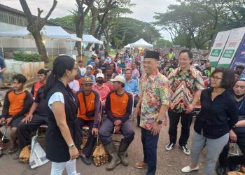 Tata Mandiri Daerah Lippo Village Ajak 800 Karyawan Buka Bersama