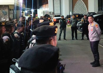 Sikapi Informasi Adanya Bajing Loncat, Polres Cilegon Kerahkan Puluhan Personel