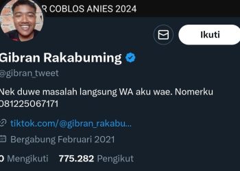 Cuitan Lucu Gibran Rakabuming VS Netizen
