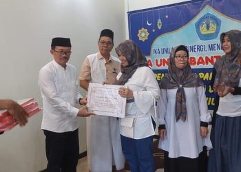 Ika Unila Banten Santuni 574 Yatim dan Duafa