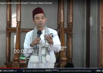Tanda-tanda Mendapatkan Lailatul Qadar Menurut Ustad Abdul Somad