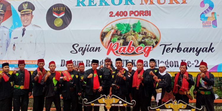PPSI Apresiasi Pemkot Cilegon Raih Muri Sajian Rabeg Terbanyak