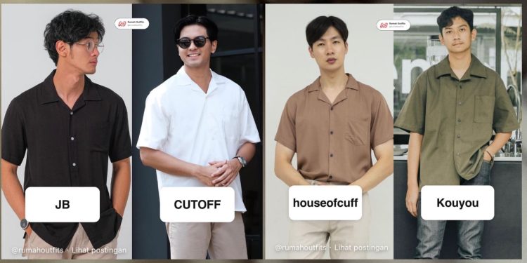 5 Kemeja Kasual dari Brand Lokal, Cocok Untuk Menambah Gaya Outfit Kamu!