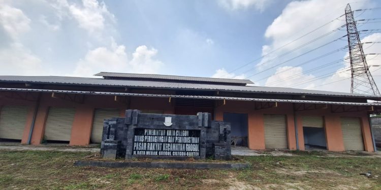 Begini Kondisi Pasar Grogol Kota Cilegon yang Saat Ini Jadi Kasus Korupsi