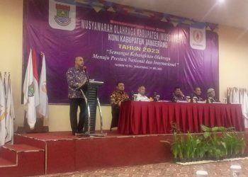 Bupati Dukung Pembinaan dan Pengembangan Olahraga di Kabupaten Tangerang