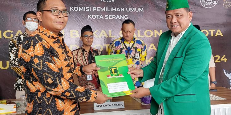 Didominasi Pengusaha dan Mantan ASN, PPP Daftarkan 45 Bacaleg ke KPU Kota Serang