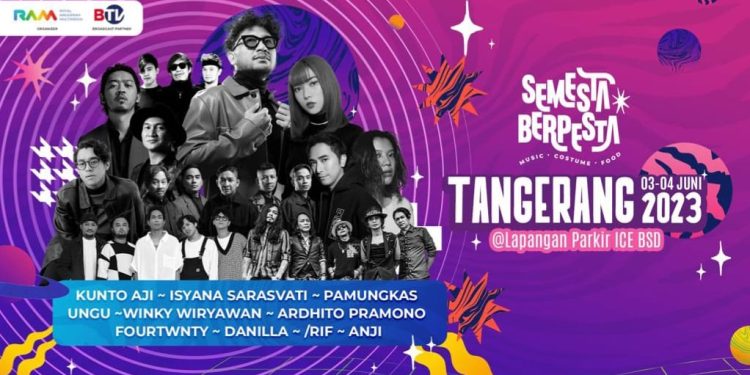 Ungu dan Isyana Sarasvati Tampil di Festival Musik Semesta Berpesta di ICE BSD