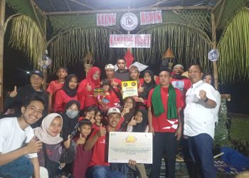 Saung Kreatif Kampung Juhut Raih Juara Ajang Gebrag Ngadu Bedug Pandeglang 2023