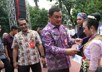 Buka FLS2N SMP Tingkat Kabupaten Tangerang, Ini Pesan Mad Romli kepada Peserta