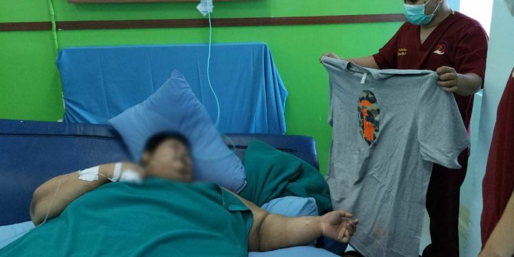Fajri, Pria Obesitas 300 Kg Asal Karang Tengah Kota Tangerang Dirujuk ke RSCM