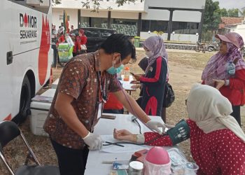Peringati Hari Tuberkulosis, Puskesmas Ciwandan Gandeng PMI Gelar Donor Darah