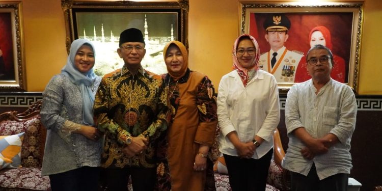 Airin Bertemu Mantan Bupati Serang, Bahas Pengembangan Wisata Religi