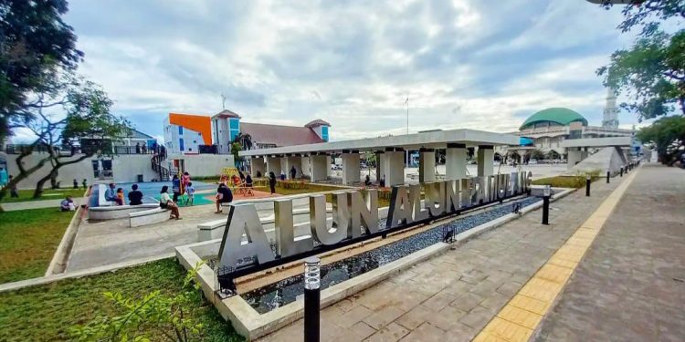 Dibangun DCKTR Tangsel, Alun alun Pamulang Jadi Alternatif Destinasi Wisata Keluarga