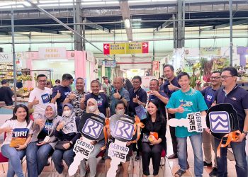 Transaksi QRIS dan EDC Meningkat Pesat, BRI Beri Apresiasi Pedagang Pasar Modern BSD