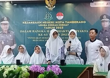 Lima SMP di Kota Tangerang Tampil di Acara Cerdas Cermat Kejari Tangerang&nbsp;