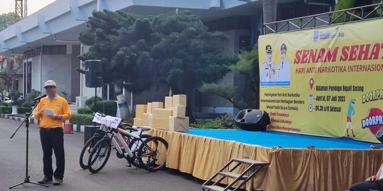 Pemkab Serang Ajak Perangi Narkotika