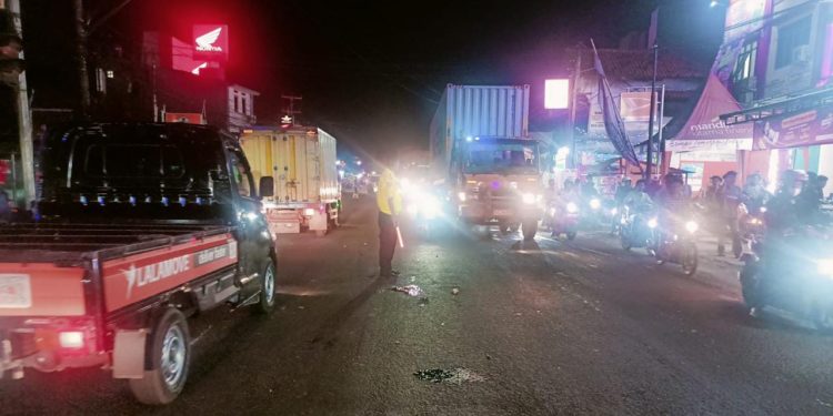 Pemotor Asal Cilacap Tewas Kecelakaan di Kragilan Serang