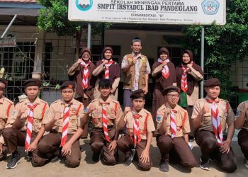 SMPIT Irsyadul Ibad Kirim Satu Regu Pramuka untuk Ikut Kemah Bela Negara 2023 di Kalimantan Selatan