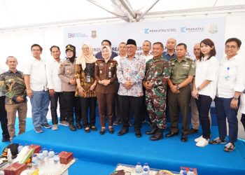 Wali Kota Cilegon, Kejari dan PT KS Kolaborasi Bantu Warga Jombang Wetan