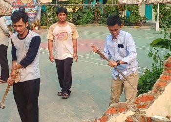 Sementara, Akses Masuk SDN Lengkong Karya Dipindah ke Samping Gerbang Utama