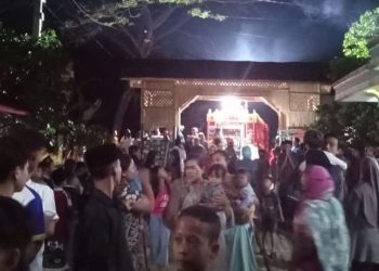 Diduga Korsleting Listrik, Ponpes Al-Idrus Lebak Hangus Terbakar
