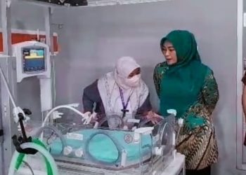 Bawa Kabar Gembira, Bupati Irna Launching Pelayanan Radiologi dan NICU RSUD Berkah Pandeglang