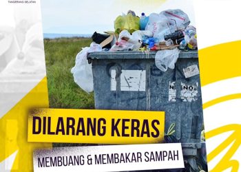 Catat, Ini Nomor Aduan Jika Menemukan Pembakaran Sampah di Tangsel