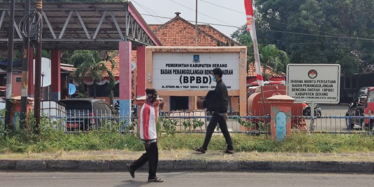 Pemerintah Desa Tengkurak Minta Air Bersih ke BPBD Kabupaten Serang